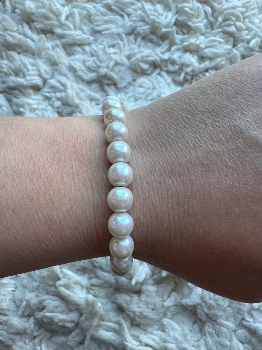 Faux Pearl Bracelet